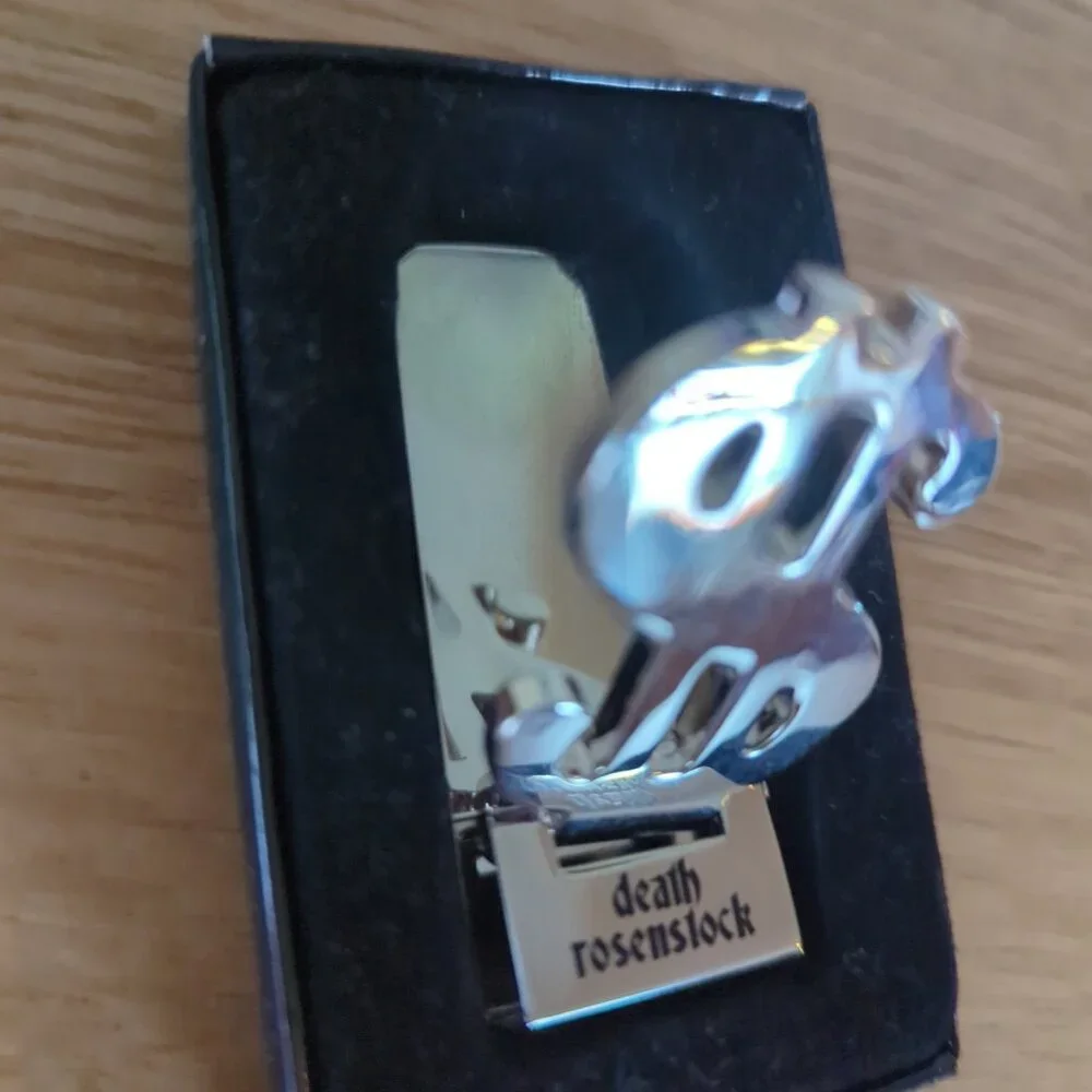 Jeff Rosenstock DEATH ROSENSTOCK Money clip RARE We Cool? Era Wallet BTMI!